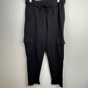 Zara‎ knit black sweat pants size medium
